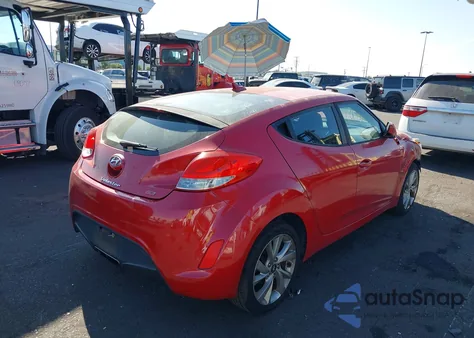 2017 Hyundai Veloster from USA, damaged, VIN KMHTC6AD4HU308202